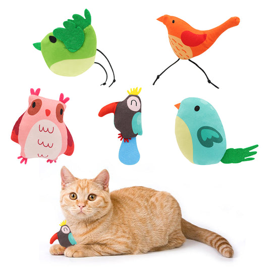 Soft Plush cat Toys Pet Toys with Catnip